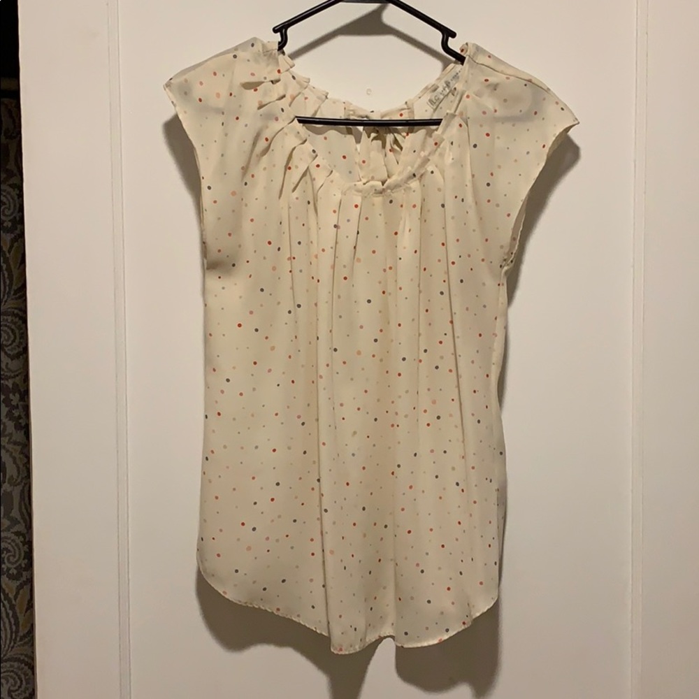 LC polka dot top